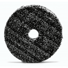 Pad, Uro-Fiber Black & White 6" Microfiber Pad