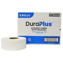 DuraPlus® UltraSoft Jumbo Bath Tissue, 2Ply