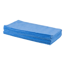 Microfiber Cloths 260gsm, Blue 14" x 14" 10/package