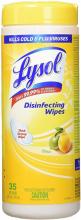 Lysol Disinfecting Wipes.  Kills 99.99% of viruses and bacteria