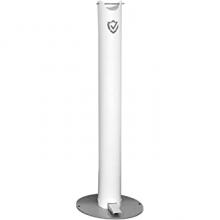 Touchless White Foot Activated Dispenser Stand