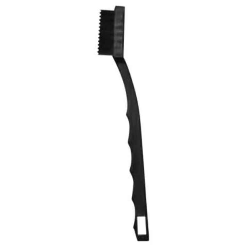 Brush; Toothbrush Style, Stainless Steel Detail