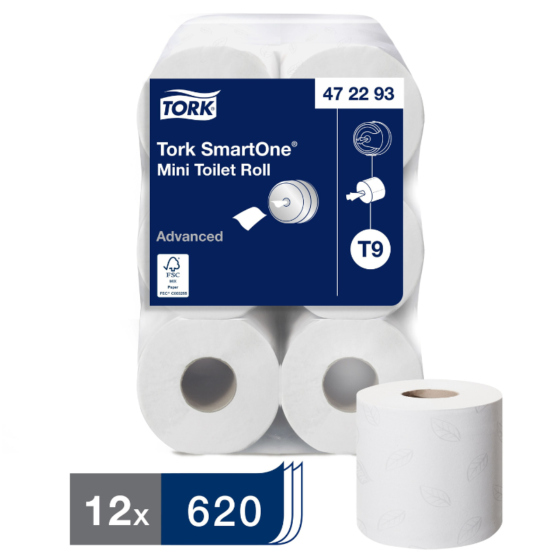 Tork Advanced SmartOne Mini Toilet Roll