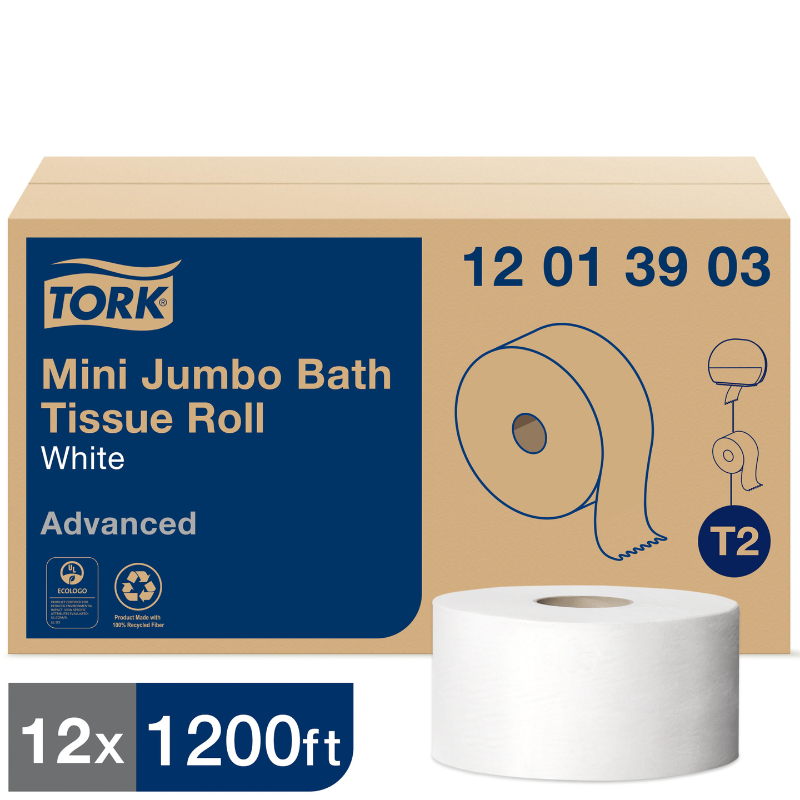 Tork Advanced Mini Jumbo Bath Tissue