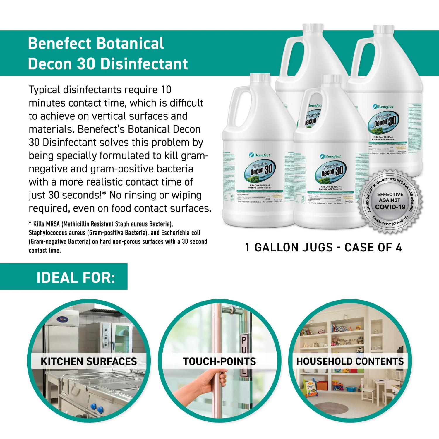 Benefect Botanical Decon 30