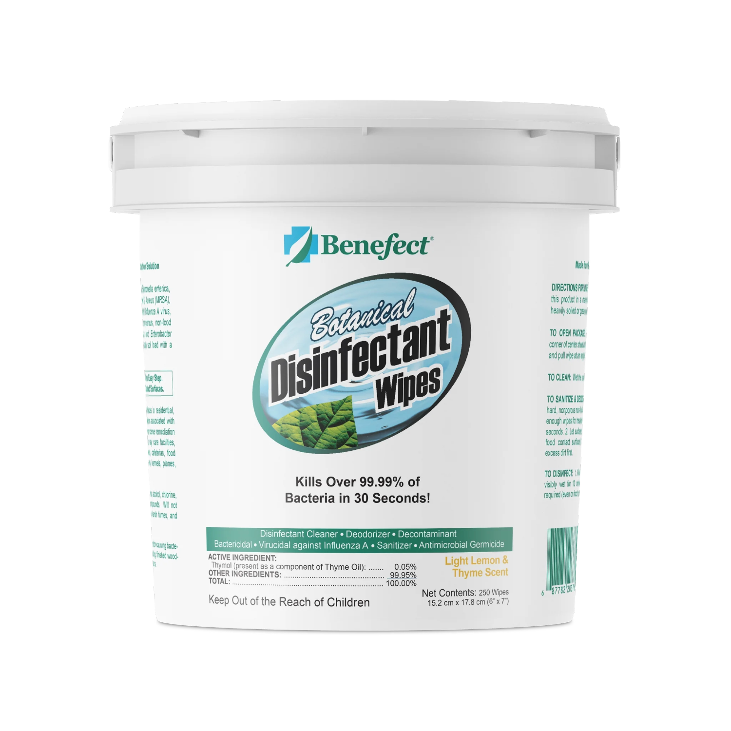 Benefect Botanical Disinfectant Wipes