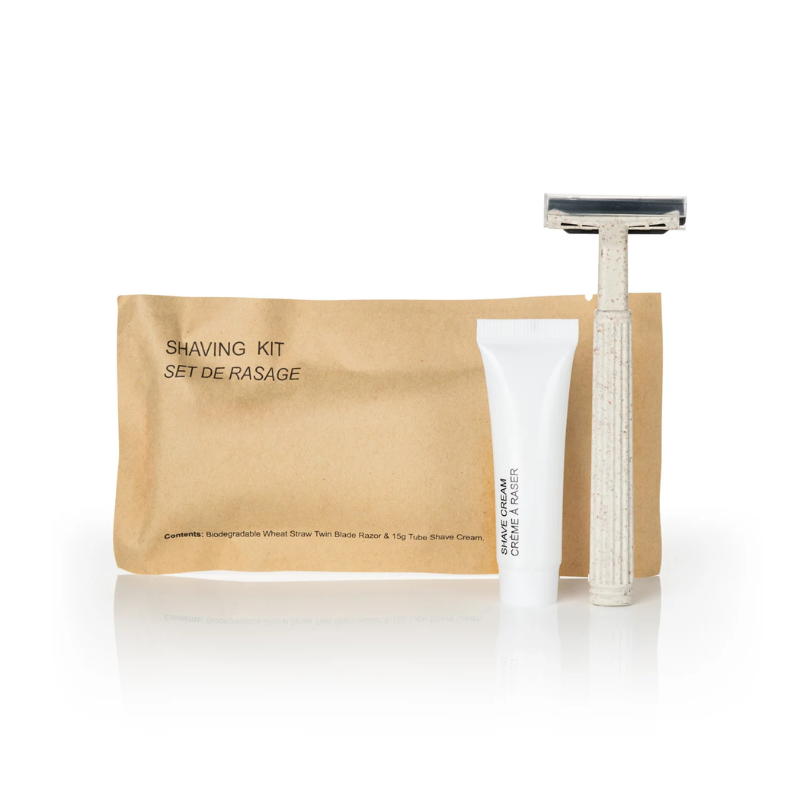 Shave Kit (Kraft Paper Sachet)