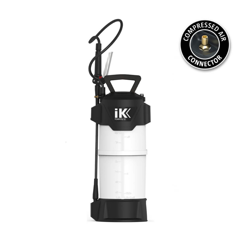 IK Sprayers; Foam PRO 12 6lt (1.5 US Gal) with Special Nozzle with Fan-type Foam