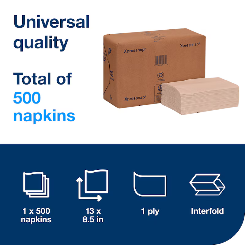 Tork Xpressnap White Dispenser Napkin N4