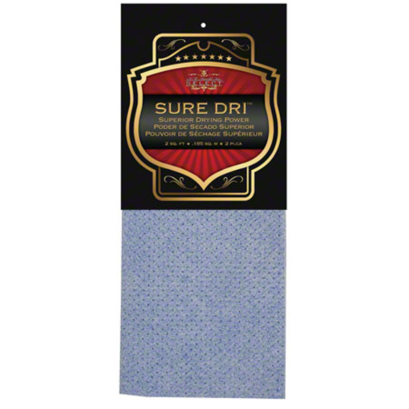Sure Dri Chamois 5 Sq. Ft. BLUE