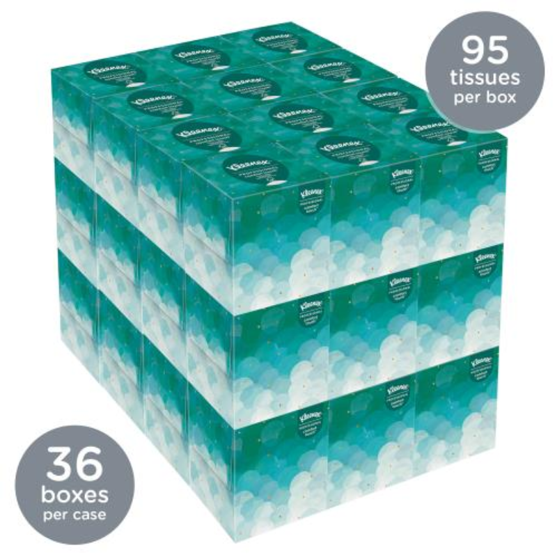Kleenex Facial Tissue Boutique Cube