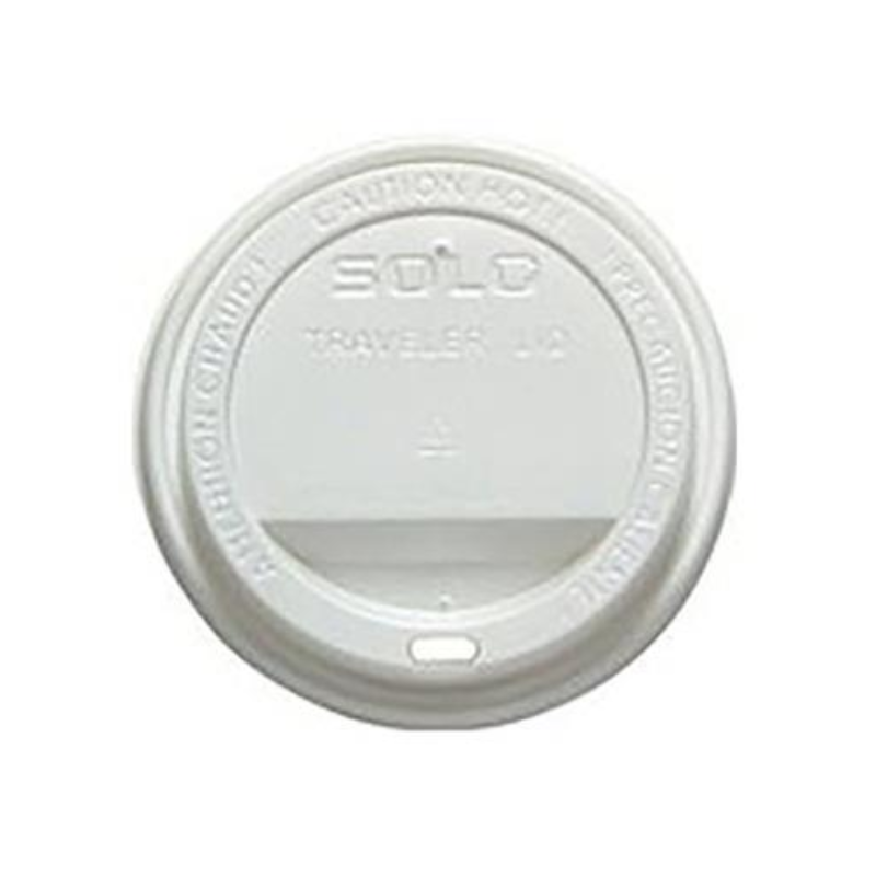 Solo Traveler White Dome Lid