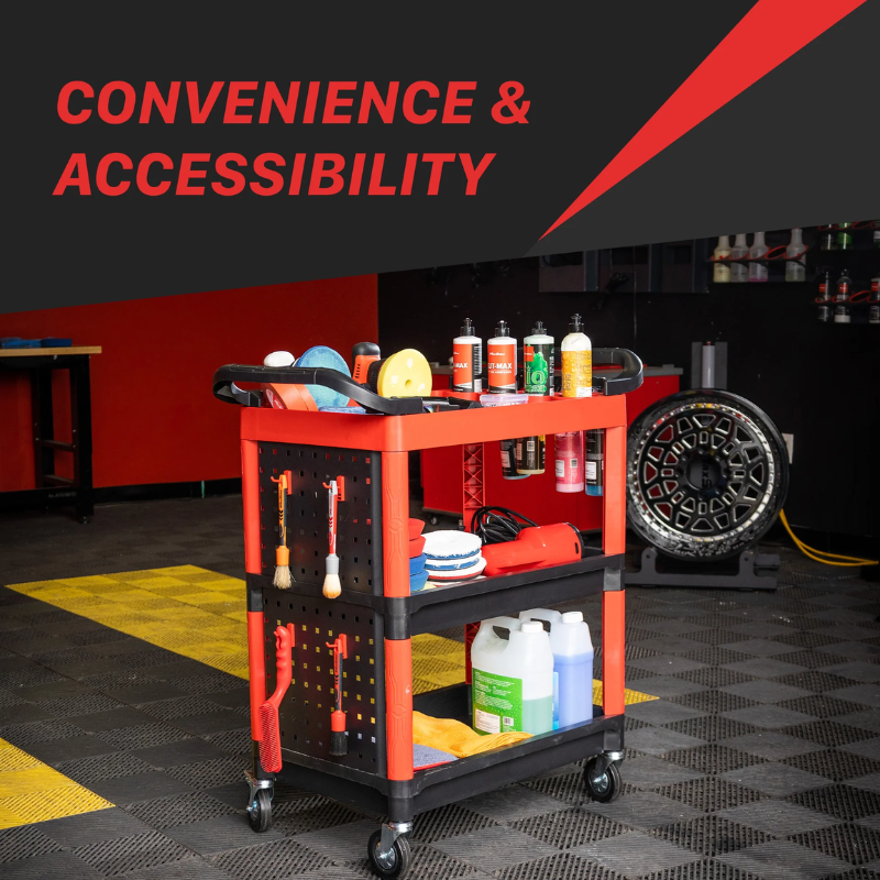 Maxshine Detailing Cart - Premium Heavy Duty
