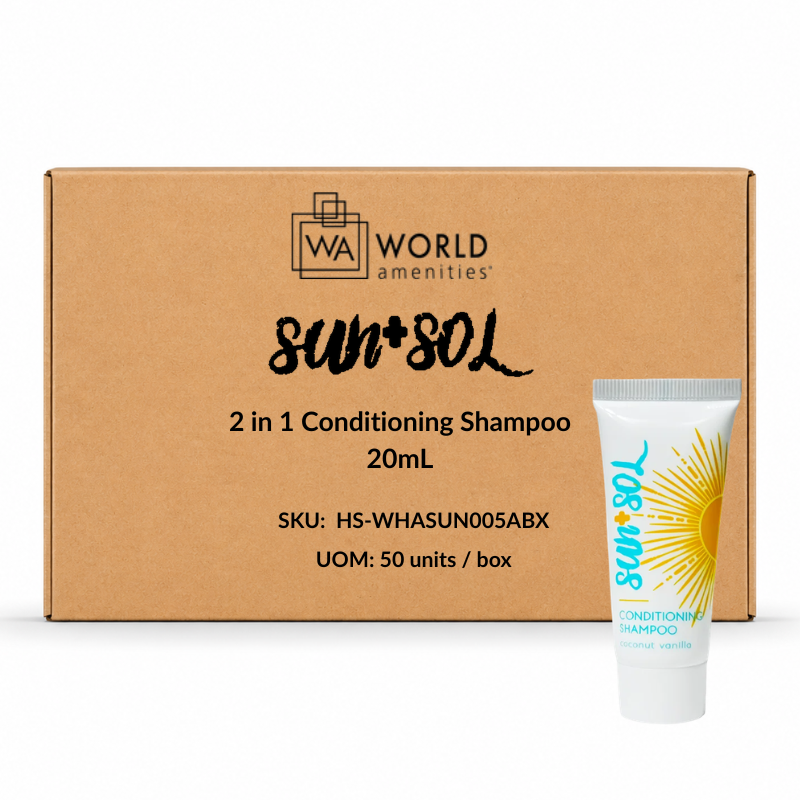 Sun + Sol 2 in 1 Conditioning Shampoo 20mL