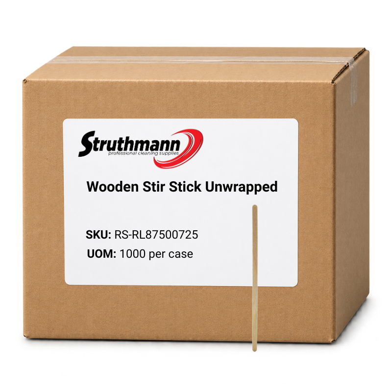 Wooden Stir Stick Unwrapped