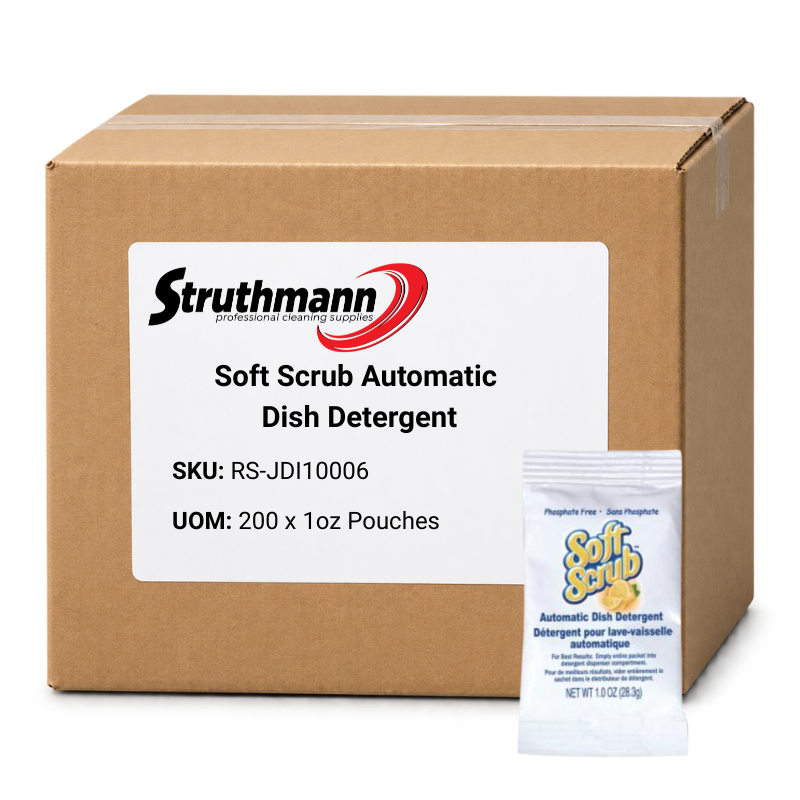 Soft Scrub Automatic Dish Detergent- 1oz Pouch