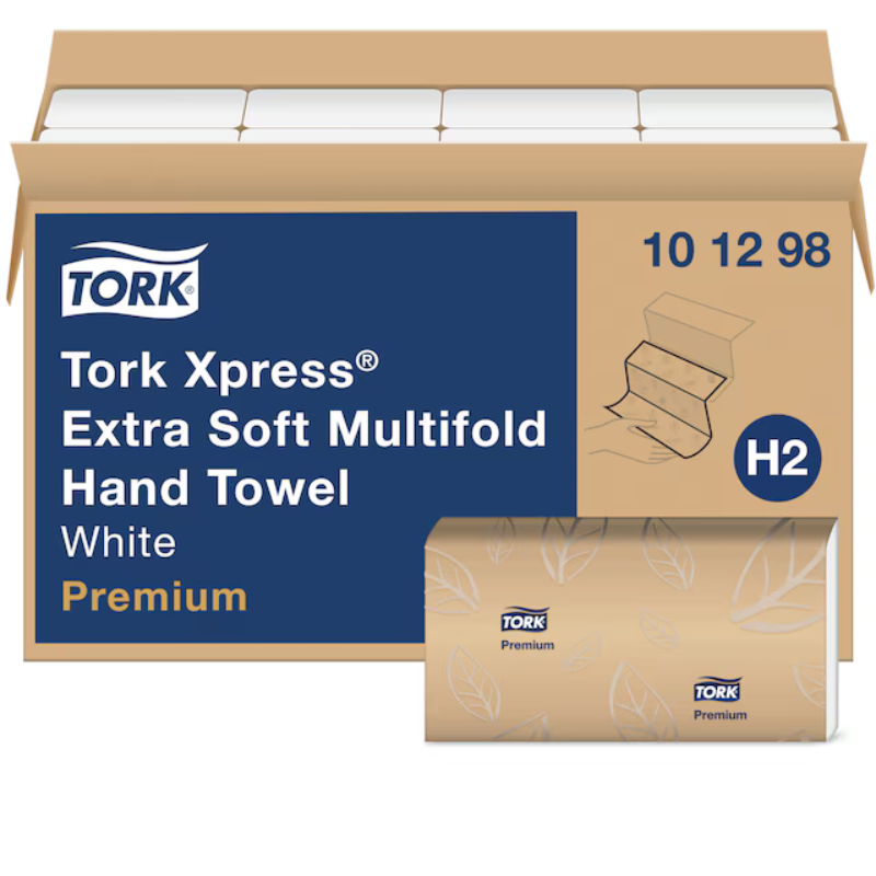 Tork Xpress Extra Soft Multifold Hand Towel White H2