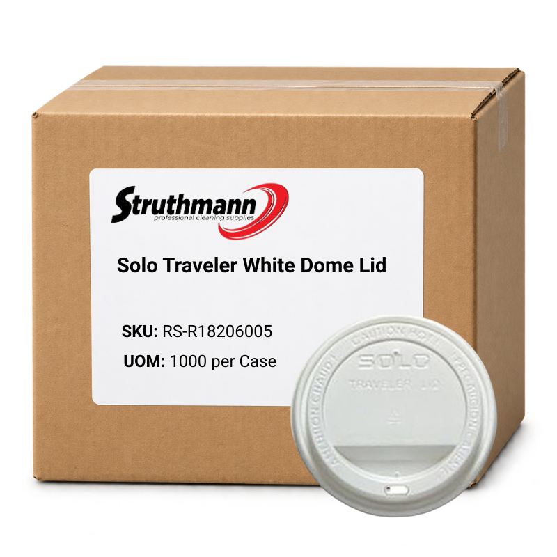 Solo Traveler White Dome Lid