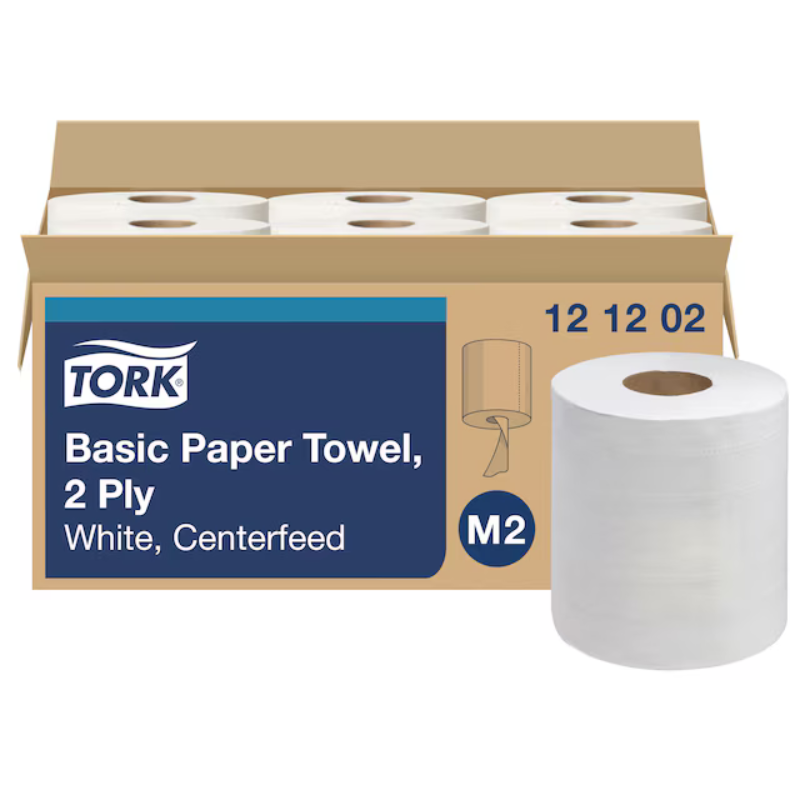 Tork Centerfeed Paper Towel White M2