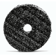 each - Pad, Uro-Fiber Black & White 6" Microfiber Pad